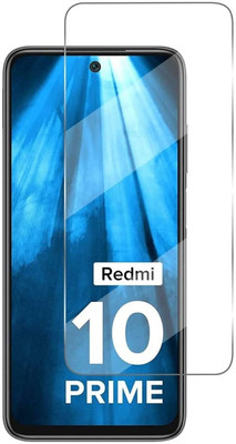 9H Tempered Glass Guard for Redmi 10 Prime(Pack of 1)