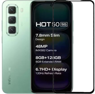 Flipkart SmartBuy Tempered Glass Guard for Infinix HOT 50 5G(Pack of 1)