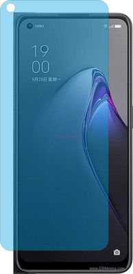 TELTREK Tempered Glass Guard for OPPO RENO 8 5G CPH2359 (UV AntiBlue Light Protection)(Pack of 1)