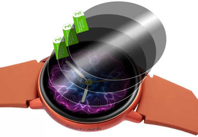 KHWABEEDA Tempered Glass Guard for FASTRACK REFLEX PLAY 1.3 SMART WATCH TEMPERED GLASS (P-3)(Pack of 3)