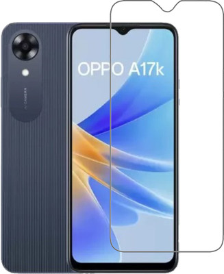 BRENZZ Tempered Glass Guard for OPPO A17K(Pack of 1)