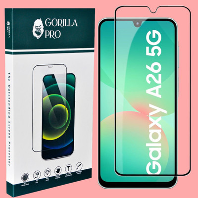 GORILLA PRO Tempered Glass Guard for Samsung Galaxy A26 5G, Samsung Galaxy A16 5G(Pack of 1)