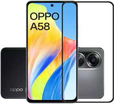 LILLIPUT Tempered Glass Guard for Oppo A58 4G(Pack of 1)