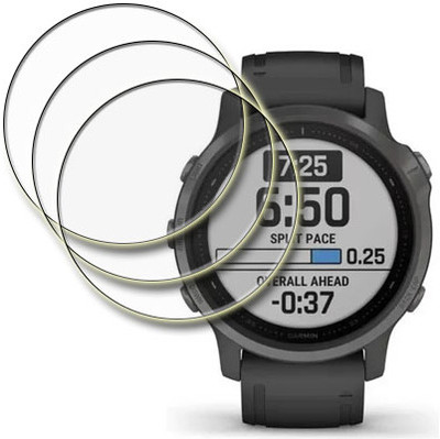 MUTAALI Tempered Glass Guard for Garmin Fenix 6S(Pack of 2)