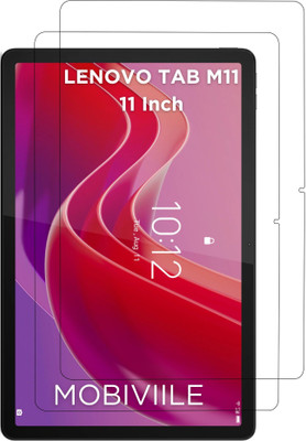 MOBIVIILE Tempered Glass Guard for Lenovo Tab M11 11inch(Pack of 2)