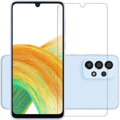 COVJ Tempered Glass Guard for Samsung Galaxy A32 5G Full Screen Coverage with Easy Installation Kit(Pack of 1)