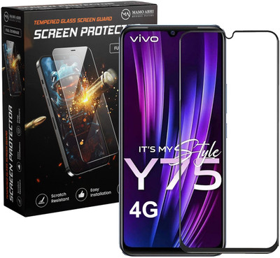 mehra Tempered Glass Guard for Vivo Y75 4G Premium Quality Super-x(Pack of 1)