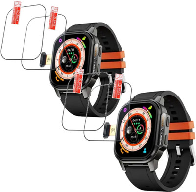 MUTAALI Tempered Glass Guard for Fire Boltt Snapp smart watch screen protector(Pack of 4)