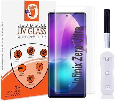 STP FEEL Tempered Glass Guard for Infinix Zero Ultra Premium UV Edge to Edge Screen Protector Guard With Installation Kit(Pack of 1)