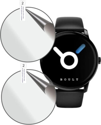DOWRVIN Tempered Glass Guard for BOULT COSMIC R 1.3 inch SMART WATCH (PACK OF 2)(Pack of 2)