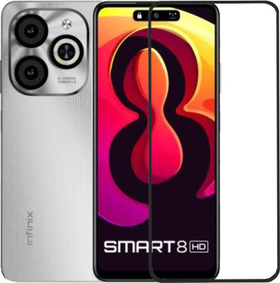 DSCASE Tempered Glass Guard for Infinix Smart 8 HD(Pack of 1)