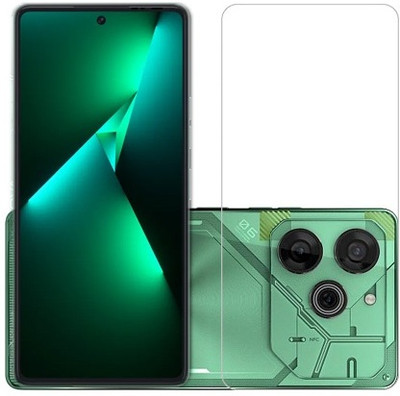 ojucase Tempered Glass Guard for TECNO POP 9 5G, TECNO POP 9, tecno pop 9 5g, tecno pop 9(Pack of 1)