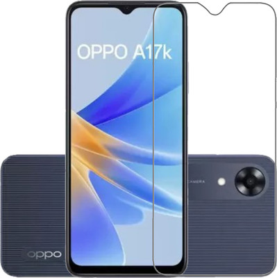 BRENZZ Tempered Glass Guard for OPPO A17K(Pack of 1)