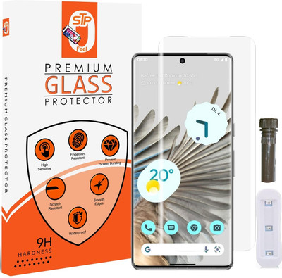 Maxboost Tempered Glass Guard for Google Pixel 8 Pro UV Advanced Curved Screen Protector Guard with Easy Installation Kit(Pack of 1)