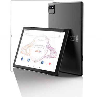 Vetrivel Tempered Glass Guard for Baatu Enable 10.1 inch with 4G Tablet, Perfect camera cut(Pack of 1)