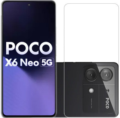 HOBBYTRONICS Tempered Glass Guard for POCO X6 Neo 5G, POCO X6 Neo(Pack of 1)