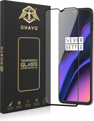 OHAYO Tempered Glass Guard for For OnePlus 6T,7(Pack of 1)