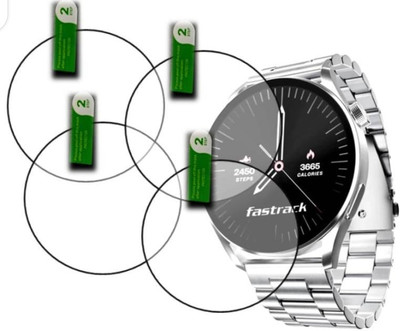DB Tempered Glass Guard for FASTRACK DEZIRE FX1 LUXURY SMART WATCH TEMPERED GLASS ( PACK OF 4)(Pack of 4)