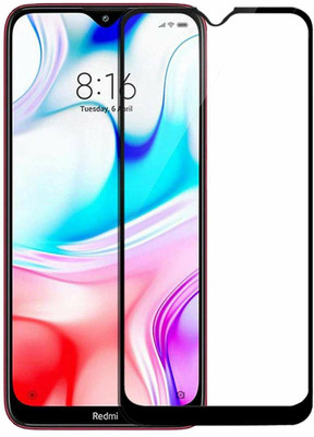 DMJHP Edge To Edge Tempered Glass for mi Redmi 8A Dual(Pack of 1)
