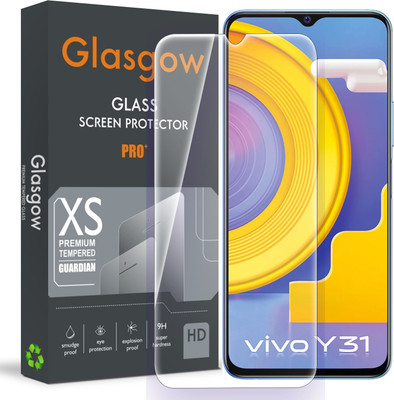 Glasgow Tempered Glass Guard for Vivo Y31 (2021)(Pack of 1)