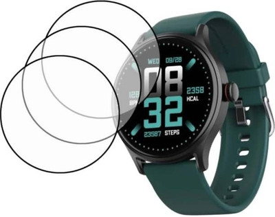 CMR Tempered Glass Guard for Edge To Edge Smartwatch Screen Guard Anti Screen Protector Privacy Scratch Screen Guard Resistant (Pack Of 5) Screen Guard Tempered Glass Guard for BOAT LUNAR MIRAGE SMART WATCH TEMPERED GLASS (PACK OF 3) (Pack of 5) Only Smartwatch Screen Guard(Pack of 5)