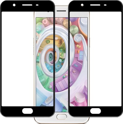 Qyist Tempered Glass Guard for Oppo F1s(Pack of 2)