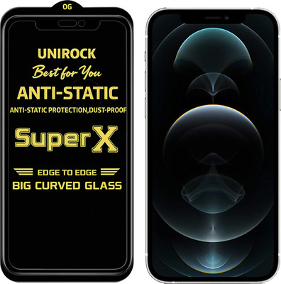 Unirock Tempered Glass Guard for Apple iphone 12 Pro(Pack of 1)
