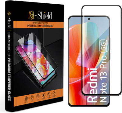 MS-Shield Tempered Glass Guard for Redmi Note 13 Pro 5G(Pack of 1)