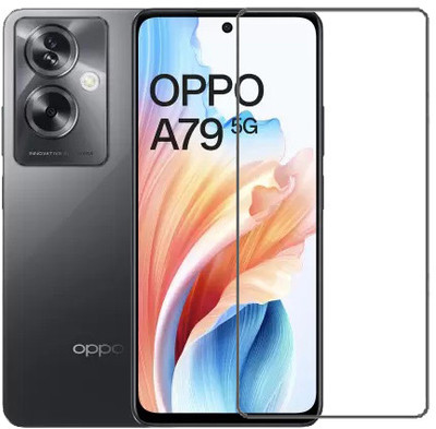 HOBBYTRONICS Tempered Glass Guard for OPPO A79 5G, OPPO A79(Pack of 1)