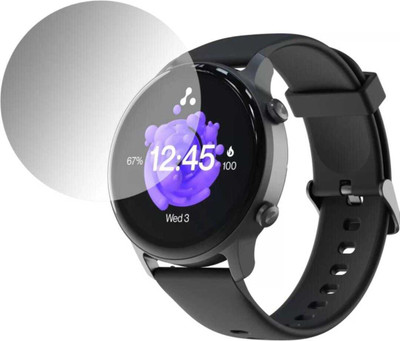 DOWRVIN Tempered Glass Guard for Ambrane Wise- roam 1.28 '' Full HD Display Bluetooth Calling Watch(Pack of 1)