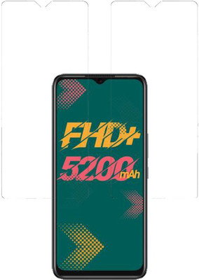 KARTRAY Tempered Glass Guard for Infinix Hot 11, Infinix Hot 8, Infinix Smart 5A(Pack of 2)