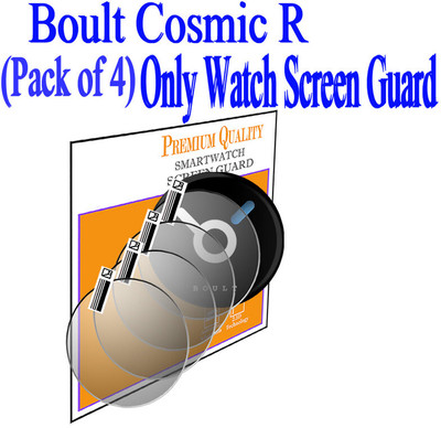daffin Tempered Glass Guard for Boult Cosmic R(Pack of 4)