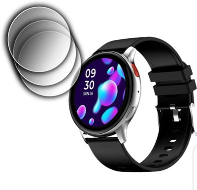 DB Tempered Glass Guard for FIRE -BOLTT ECLIPSE SMART WATCH TEMPERED GLASS (PACK OF 3)(Pack of 3)