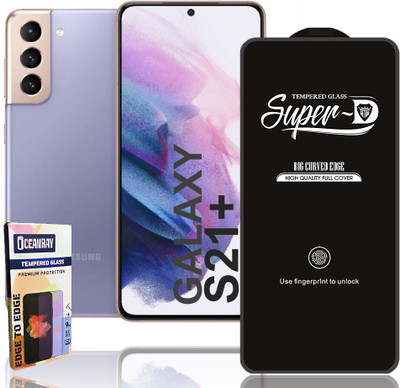 OCEANRAY Tempered Glass Guard for Samsung Galaxy S21 Plus 5G, Super D Anit-Static Glass(Pack of 1)