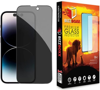 BizzBoxx Tempered Glass Guard for Apple iPhone 15 Plus, Apple iPhone 15 Pro Max, iPhone 15 Plus, iPhone 15 Pro Max, Privacy Guard(Pack of 1)