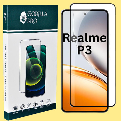 GORILLA PRO Tempered Glass Guard for Realme P3 5G(Pack of 1)