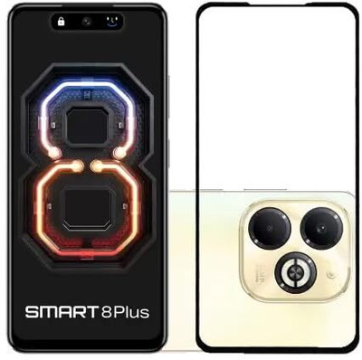 ROYALBASE Tempered Glass Guard for Infinix Smart 8 Plus(Pack of 1)