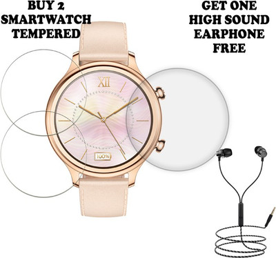 SOMTONE Tempered Glass Guard for MOBVOI TICWATCH C2+ PLUS SMART WATCH BUY PACK 2 AND GET ONE EARPHONE FREE(Pack of 2) SOMTONE Tempered Glass Guard for MOBVOI TICWATCH C2+ PLUS SMART WATCH BUY PACK 2 AND GET ONE EARPHONE FREE(Pack of 2)