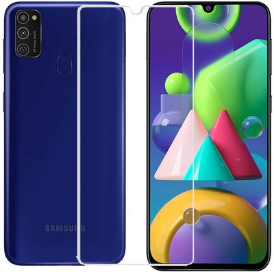 KARTRAY Tempered Glass Guard for Samsung Galaxy M21(Pack of 1)