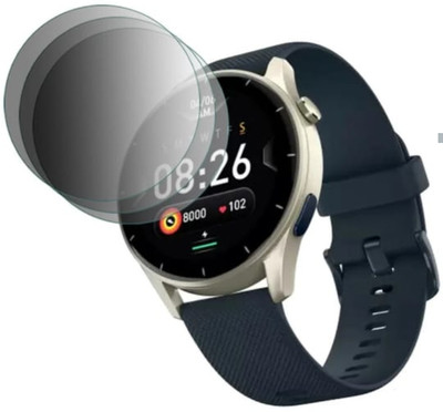 DOWRVIN Tempered Glass Guard for NOISE FIT CREW WATCH TEMPERED GLASS (PACK OF 3)(Pack of 3)