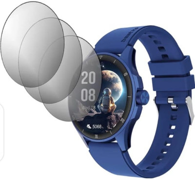 AHWAVEEDA Tempered Glass Guard for BEATXP VEGA NEO SMART WATCH TEMPERED GLASS( PACK OF 3)(Pack of 3)