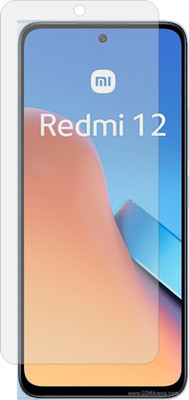 Fasheen Tempered Glass Guard for Redmi 12 (Matte Finish)(Pack of 1)