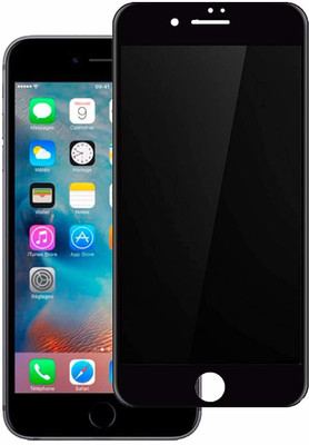 VOSKI Tempered Glass Guard for iPhone 7 Full Coverage Anti-Spy 9H Hardness Screen Protector(Pack of 1)
