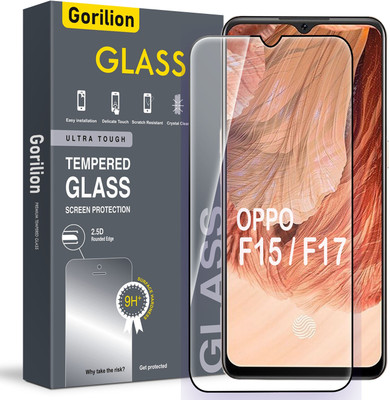 Gorilion Tempered Glass Guard for Oppo F17(Pack of 1)