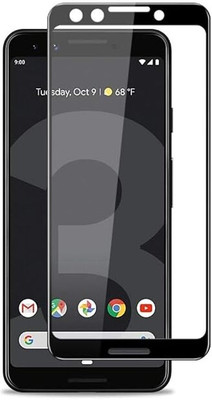 ALFA URBAN Tempered Glass Guard for Google Pixel 3 Edge To Edge HD+ Tempered Glass Full Screen Coverage with Easy Installation(Pack of 1)