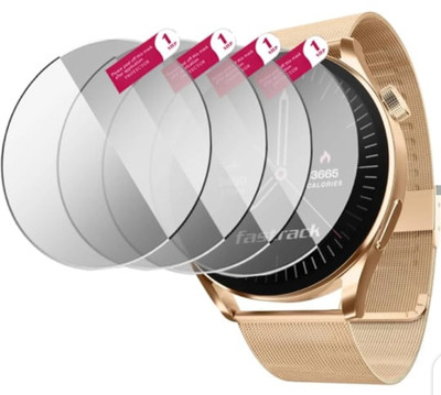 ZIDZEE Tempered Glass Guard for FASTRACK DEZIRE FX1 SMART WATCH TEMPERED GLASS (PACK OF 4)(Pack of 4)