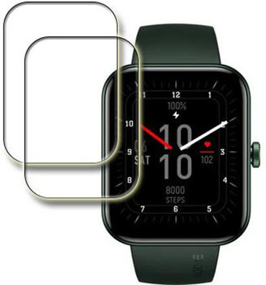 MUTAALI Tempered Glass Guard for Noise ColorFit Loop smartwatch(Pack of 2)