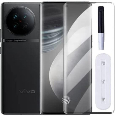 FwellT Edge To Edge Tempered Glass for Vivo X100(Pack of 1)