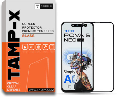 TAMP-X Tempered Glass Guard for Tecno Pova 6 Neo 5G(Pack of 1)