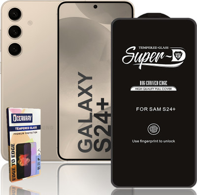 OCEANRAY Tempered Glass Guard for Samsung Galaxy S24 Plus 5G, Super D Glass(Pack of 1)